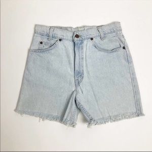 Vintage Levi’s Denim Cutoffs Jean Shorts